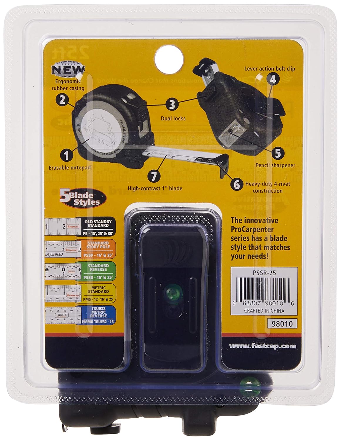 FastCap Quick Read Tape Measure