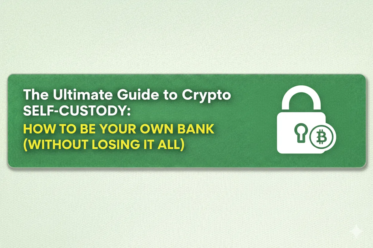The Ultimate Guide to Crypto Self-Custody: How to Be Your Own Bank (Without Losing It All)