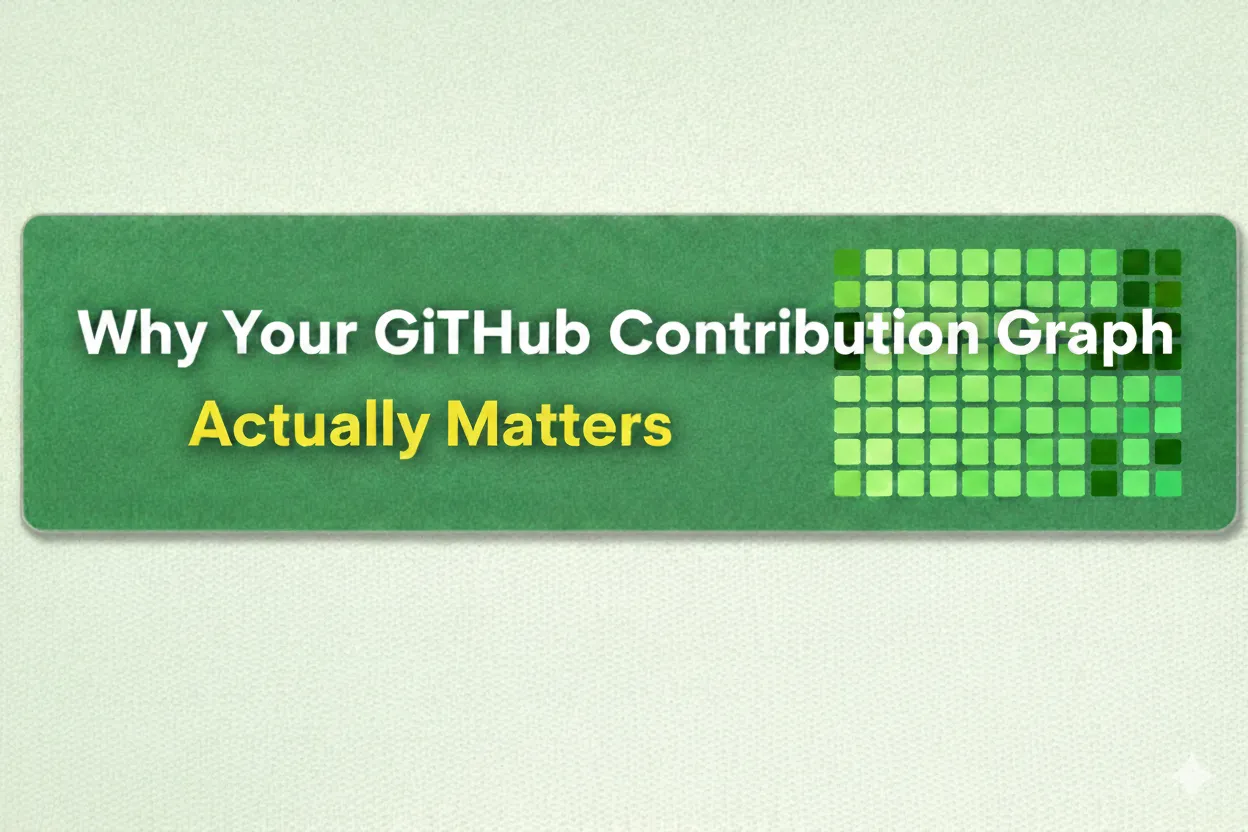Why Your GitHub Contribution Graph Actually Matters (Unpopular Opinion)